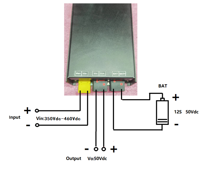 Tethered Drones connect DC-DC Converter